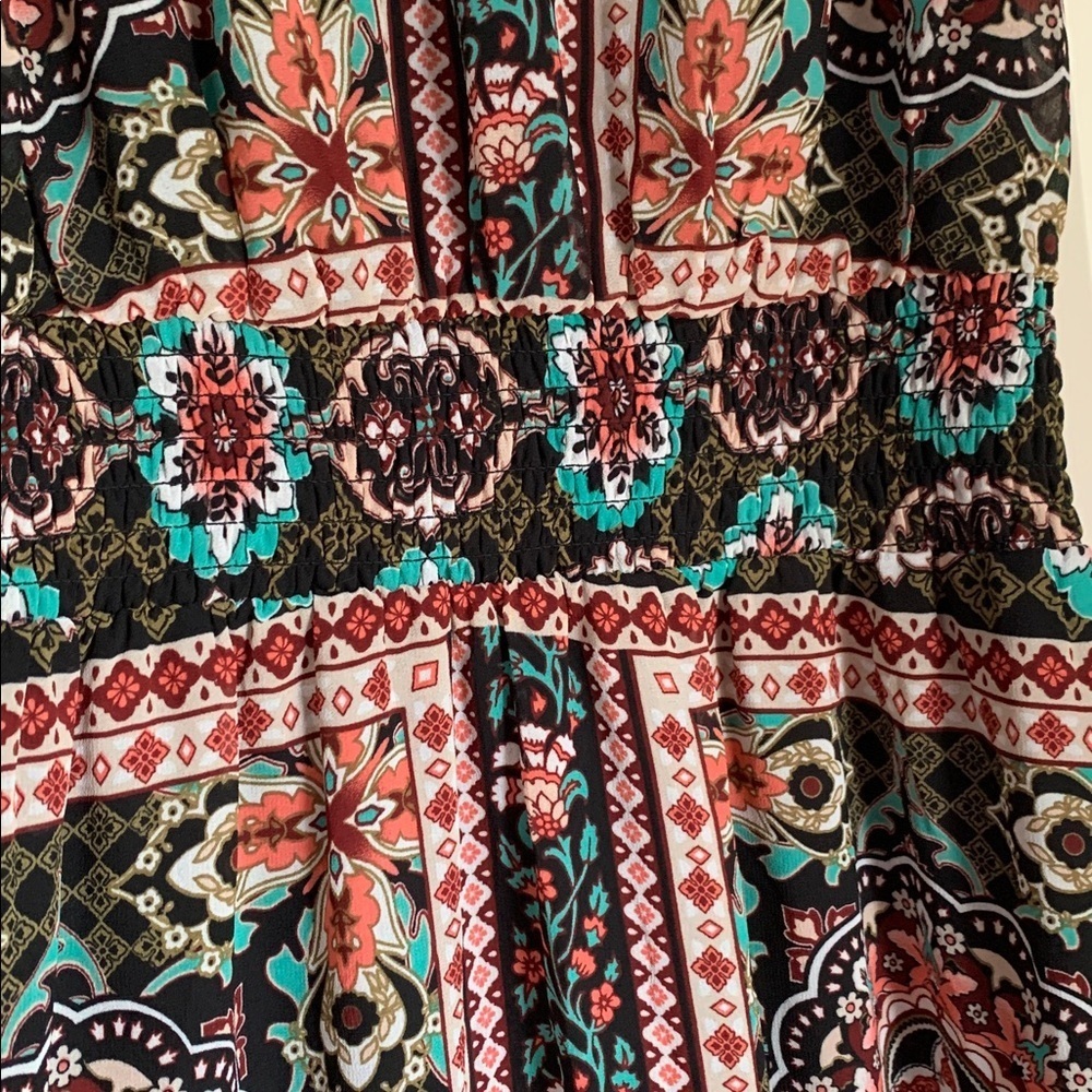 Xhilaration Multicolor Sleeveless Maxi Dress - Picture 3 of 7
